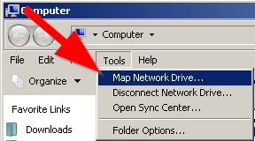 map network drive